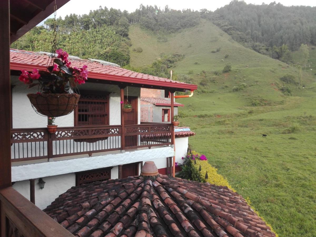 Casa Hotel Portón Campestre Jardín Exterior foto